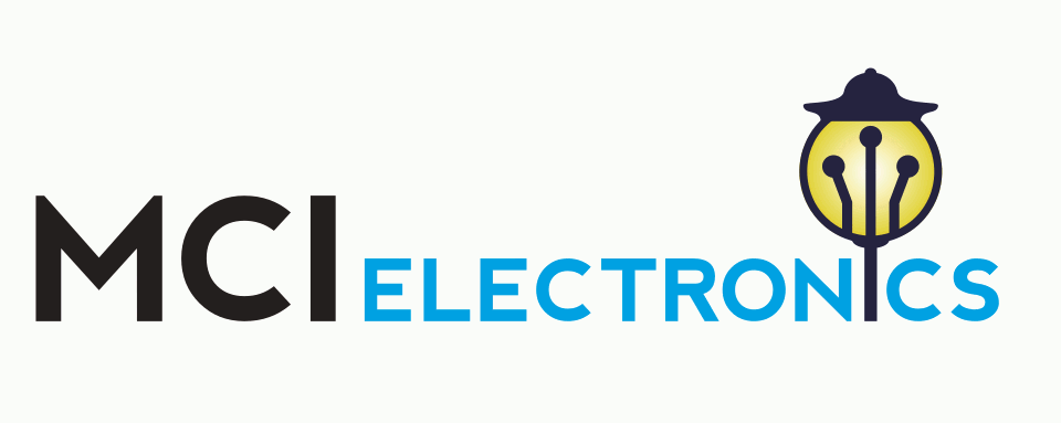 MCI Electronics logo animation celebrating William Murdoch
