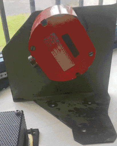 Industrial band mill setting system encoder repaired by MCI Electronics.