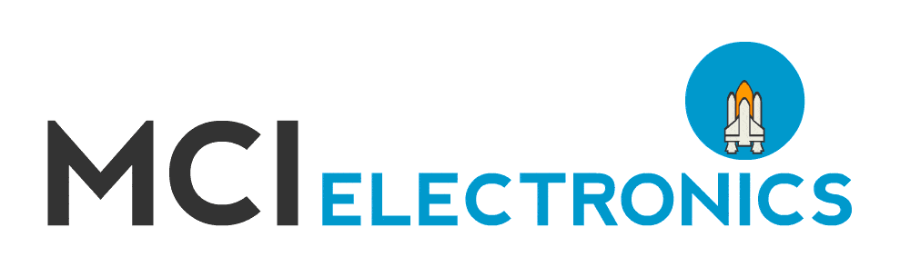 MCI Electronics logo animation celebrating the achievements of Eileen Collins