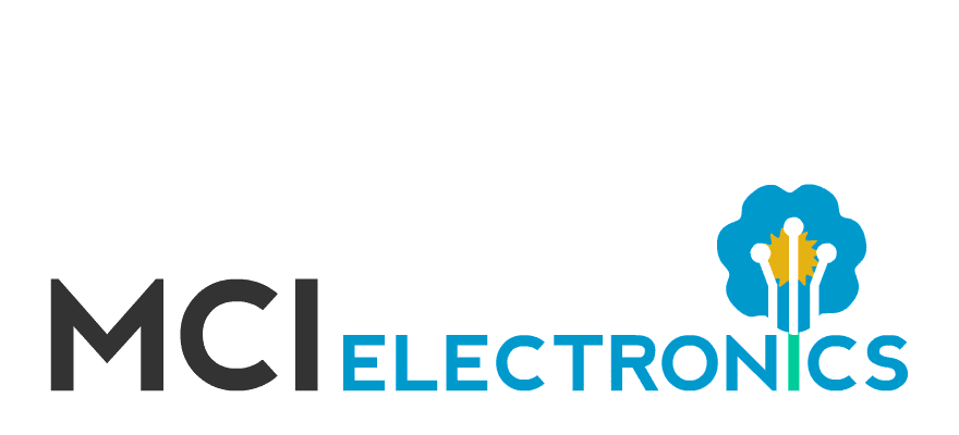MCI Electronics logo animation marking the first day of Spring