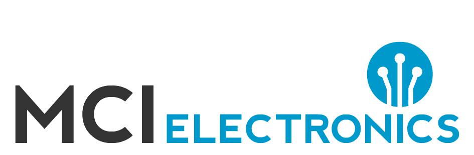 MCI Electronics logo animation celebrating Chuck Norris