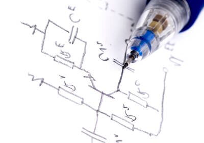 handrawn-pcb-design-schematic-with-pencil