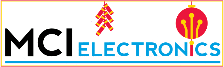 MCI Electronics logo animation celebrating Chinese New Year