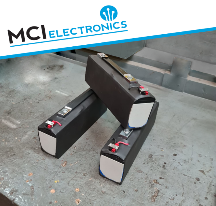 Improved battery packs designed by MCI Electronics.