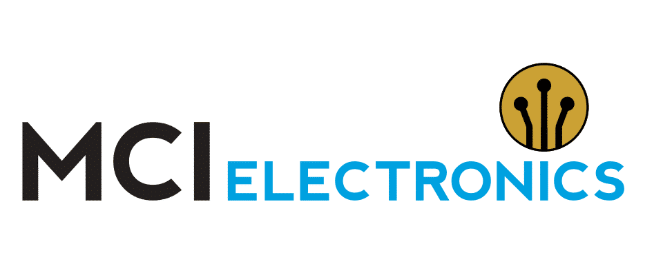 MCI Electronics logo animation celebrating William Shatner