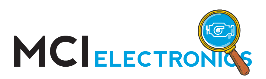 MCI Electronics logo animation pondering the mysterious disappearance of Rudolph Diesel