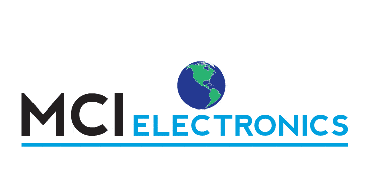 MCI Electronics logo animation showing Earth leaping as it spins representing a leap year.