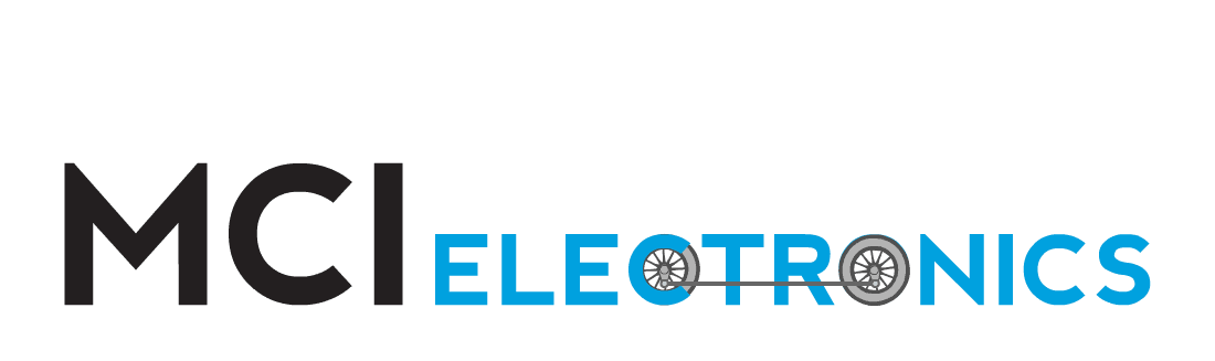 MCI Electronics logo animation celebrating William John Macquorn Rankine