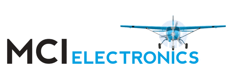 MCI Electronics logo animation celebrating Wilbur Wright